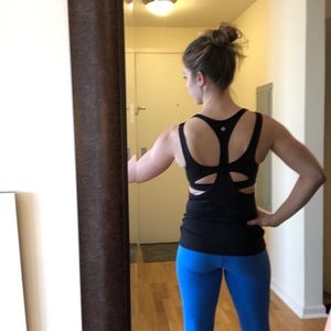 Lululemon built in bra top